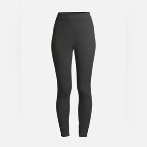Cute high rise rib textured leggings